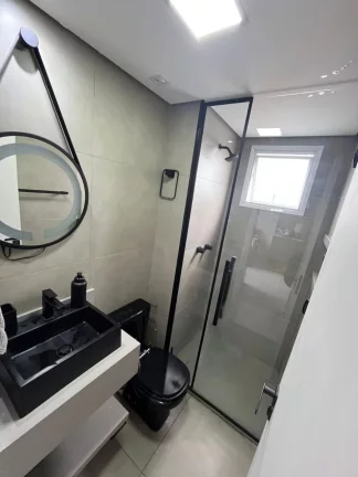 Imagem Apartamento todo mobiliado com 42 m², oferece conforto com seus 2 dormitórios, sala, cozinha e ban...