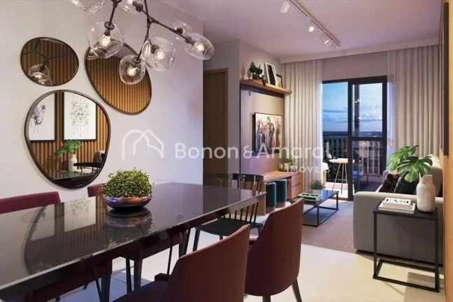 Imagem Apartamento à venda no Una Mansões, localizado no bairro Mansões Santo Antônio em Campinas, uma ...