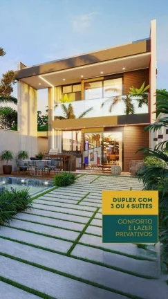 Casa à venda, 118 m² por R$ 550.000,00 - Olho D'água - Eusébio/CE