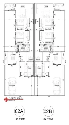 Imagem 2 CASAS PRONTAS - MEIO LOTE - LOCALIZAÇÃO PRIVILEGIADA - ALTOS DE SUMARÉ - NOVA VENEZA
