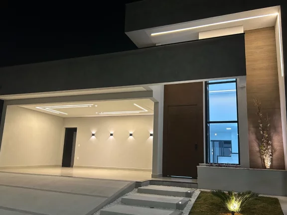 Imagem CASA TÉRREA - FINO ACABAMENTO - RES. JARDIM DE MÔNACO - HORTOLÂNDIA