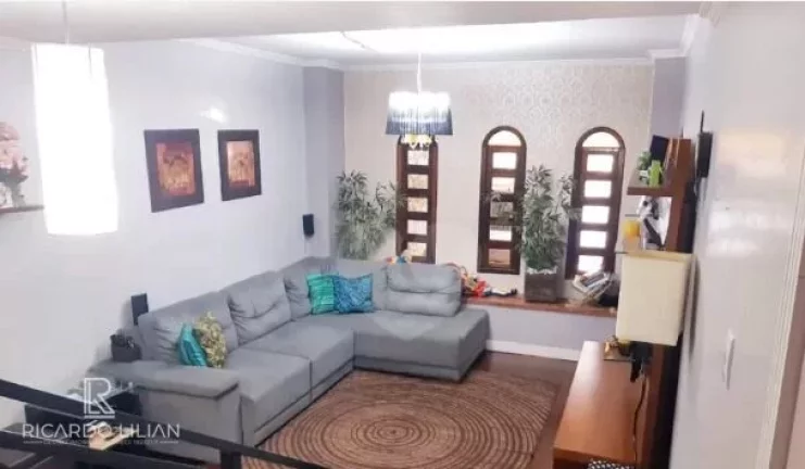 Imagem Sobrado com 3 dorms e 2 vagas localizado a 500 metros da estação Oratorio do Monotrilho