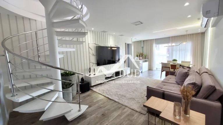 Imagem Cobertura com 3 dormitórios à venda, 322 m² por R$ 2.200.000,00 - Pompéia - Santos/SP