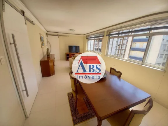 Apartamento com 3 dormitórios à venda, 100m² por R$ 700.000 - Gonzaga - Santos/SP Um por andar
