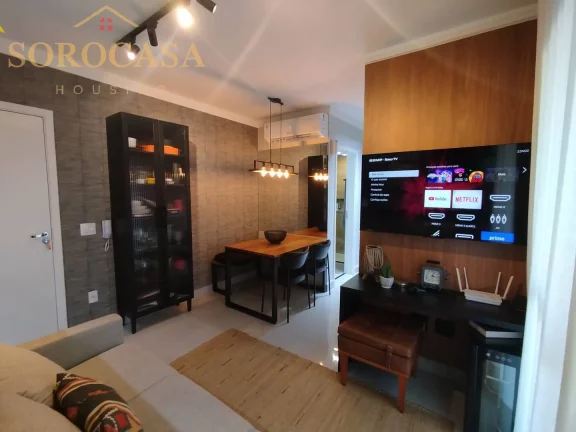 Imagem Apartamento à Venda 55m² Mobiliado - 2 dorm. 1 suite - Bairro do Campolim