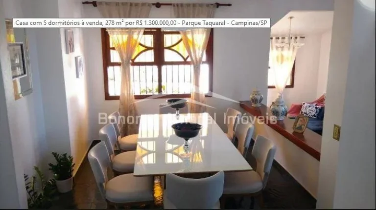 Imagem Vende Casa Bairro Taquaral, Localização Excelente, Próximo da Lagoa do taquaral, Imóvel com exce...