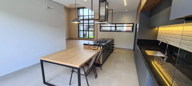 Imagem Casa moderna com 3 suítes à venda, 190 m² por R$ 2.020.000 - Condomínio Dona Maria José - Indaiatuba/SP