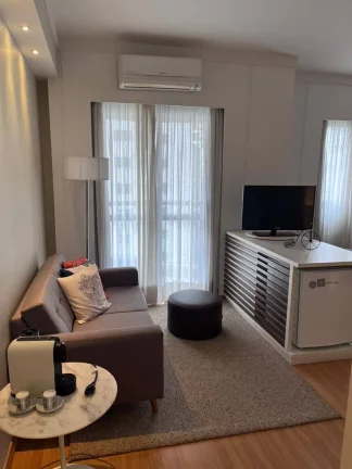 Imagem Flat para venda possui 31 metros quadrados com 1 quarto em Jardim Europa