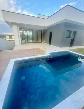 Imagem Casa Sobrado, 4 dormitórios ( 3 suítes), Piscina, 4 vagas, Verana - Sjc.