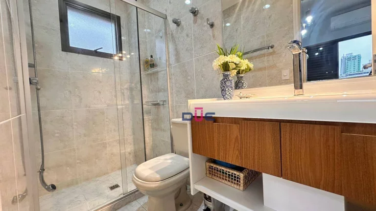 Imagem Apartamento porteira fechada com 2 dormitórios à venda, 85 m² por R$ 950.000 - Aparecida - Santos/SP