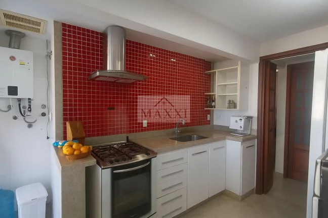 Imagem Cobertura Duplex de Alto Padrão no Condomínio Four Seasons – Vista Livre para o Mar, Pedra da Gávea e Montanhas | 4 Quartos | Barra da Tijuca
