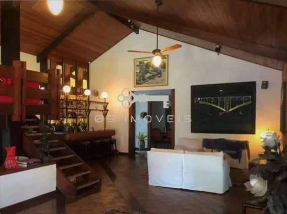Imagem Casa na Fazendinha: Terreno 7.390m² = piscina,gourmet,tênis,sauna,hóspedes!