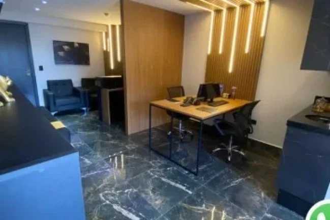 Imagem Sala Comercial para Venda em Santo André, Parque Jacatuba, 1 banheiro, 1 vaga