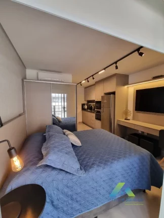 Imagem Lindo Studio todo decorado com localização privilegiada na área nobre do Brooklin Novo! SP