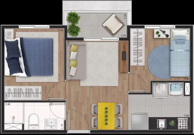 Imagem APARTAMENTO RESIDENCIAL em São Paulo - SP, Vila Santa Catarina