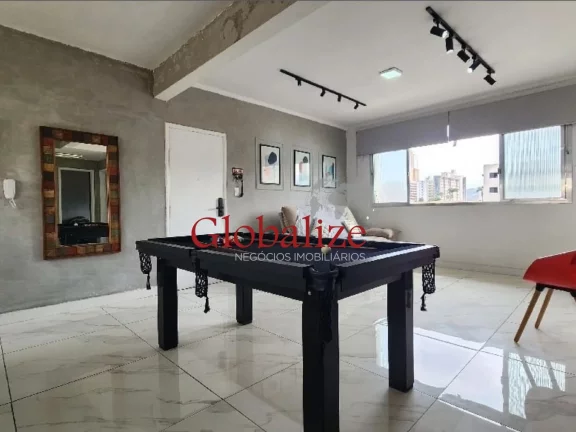 Imagem Locação no Gonzaga Apartamento 2 dormitórios Modernizado e Mobiliado por Apenas R$ 3.200 o Pacote!