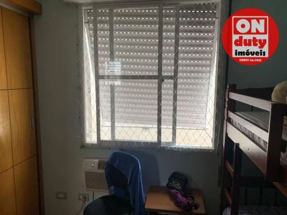 Imagem Apartamento com 3 dormitórios à venda, 100 m² por R$ 498.000,00 - Gonzaga - Santos/SP