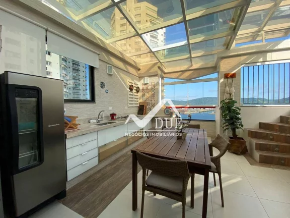 Imagem Cobertura com 3 dormitórios ,porteira fechada à venda, 226 m² por R$ 1.800.000 - Ponta da Praia - Santos/SP