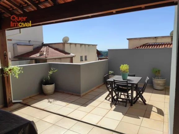 Imagem Cobertura duplex à venda em Ribeirão Preto-SP no Jardim Paulistano: 3 quartos, 1 sala, 3 banheiros, 2 vagas, 123m².