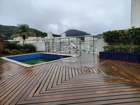 Imagem Imperdível cobertura à venda em Guarujá-SP, 3 quartos, 1 suíte, 2 salas, 4 banheiros, 2 vagas e 300m²!