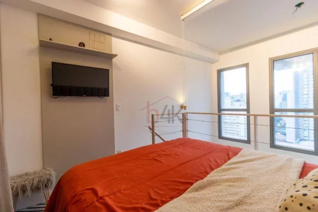 Imagem Studio Duplex 30m² no Brooklin: Rentabilidade e Estilo Plug-and-Play a 400m do Metrô.