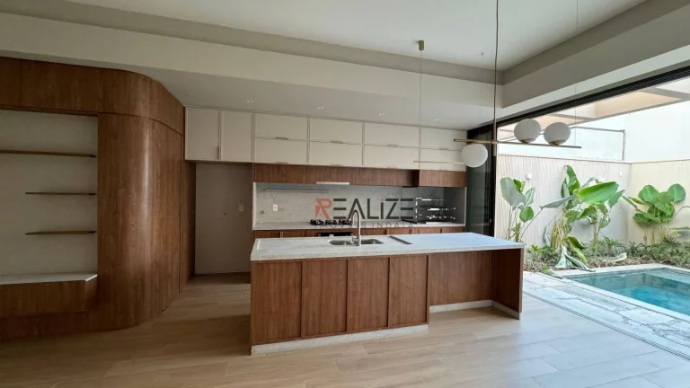 Imagem Casa com design sofisticado a venda por R$1.750.000, com 3 suítes e piscina em Condomínio Fechado - Indaiatuba/SP