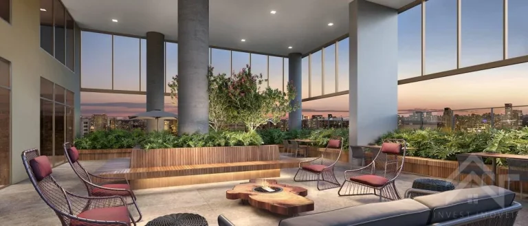 Imagem Apartamento 1 Dormitório (40m2) c/ SKY BAR no 34º Andar | Próximo ao Metrô Borba Gato