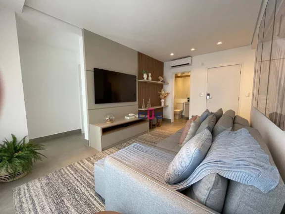 Imagem Apartamento porteira fechada com 2 dormitórios, suites à venda, 83 m² por R$ 1.500.000 - Boqueirão - Santos/SP