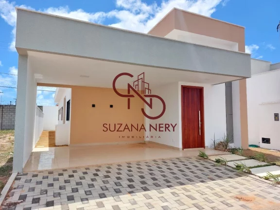 CASA COM 3 QUARTOS NO CONDOMÍNIO ECOVILLE 2 EM PARNAMIRIM