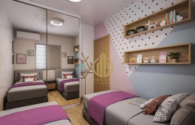 Imagem Apartamento com 2 dormitórios à venda, 43 m² por R$ 188.000 - Terras de Santa Marta - Ribeirão Preto/SP
