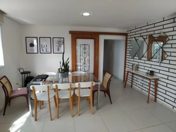 Imagem COBERTURA DUPLEX COM 3 DORMITÓRIOS À VENDA, 208 M² POR R$ 1.290.000 - MARAPÉ - SANTOS/SP