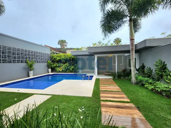 Imagem CASA REFORMADA MOBILIADA E DECORADA COM 5 SUÍTES, À VENDA, 420 M² - JARDIM ACAPULCO - GUARUJÁ/SP