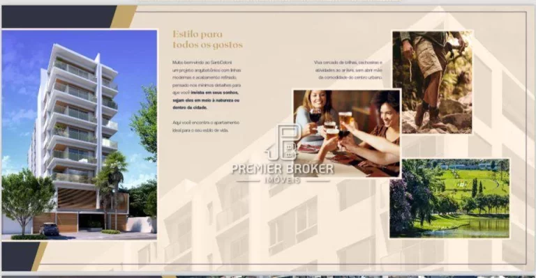 APARTAMENTO 2 QUANTOS COM VARANDA À VENDA.