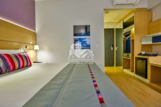 Imagem Flat com 1 dorm, Pompéia, Santos - R$ 336 mil, Cod: 25207 CPS