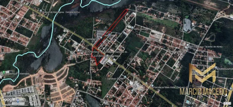 Terreno à venda, 56664 m² por R$ 11.300.000,00 - Encantada - Eusébio/CE