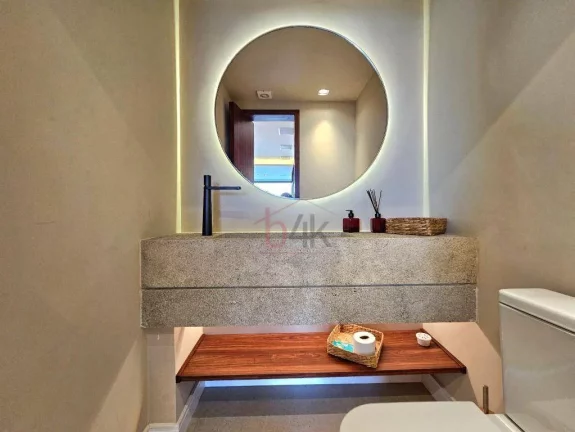 Imagem Apartamento mobiliado com 3 dormitórios suítes à venda no Stella Campo Belo SP