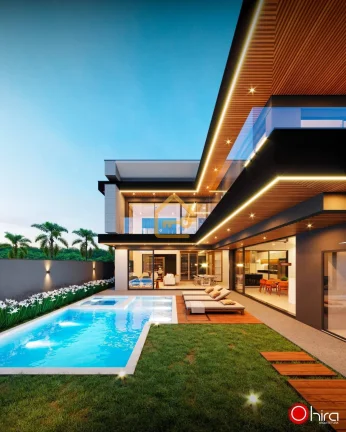 Imagem Casa sobrado, 5 dormitórios(5 suites), condomínio Vivant, SJC