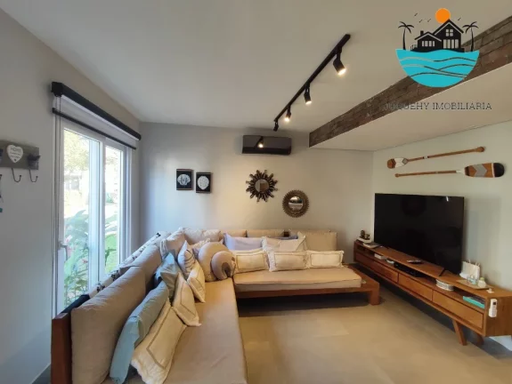 Imagem Casas a Venda em Juquehy, com 03 Suítes, churrasqueira, 02 Vagas, piscina, sauna, serviço de praia147m² de área construída | Juquehy Imobiliária