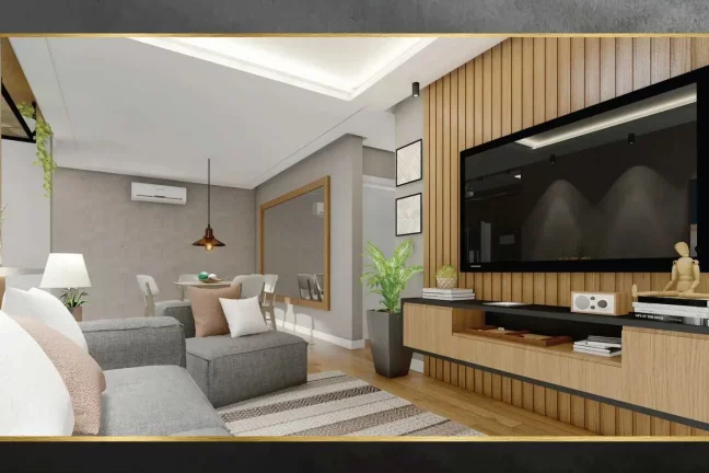 Imagem Apartamento no com 2 dormitórios sendo 1 suíte e 1 vaga de garagem no Centro de Canela/RS