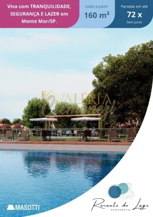 TERRENO RESIDENCIAL em Monte Mor - SP, Monte Mor