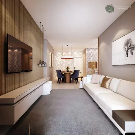 Imagem Apartamento com 3 dormitórios à venda, 134 m² por R$ 1.372.512,00 - Canto do Forte - Praia Grande/SP