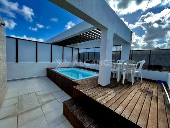 Imagem Apto Alto Padrão - 2 Quartos - 1 Suíte - Cabo Branco, João Pessoa/PB