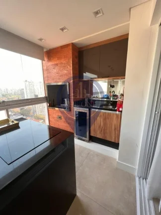 Imagem Apartamento luxuoso para locação na Vila Olímpia: 3 quartos, 2 suítes, 2 salas e 3 vagas de garagem!