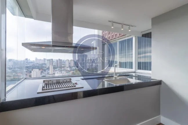 Imagem Luxuoso apartamento à venda em São Paulo-SP, na Vila Isa: 4 quartos, 4 suítes, 2 salas, 6 banheiros, 3 vagas de garagem, 420m².