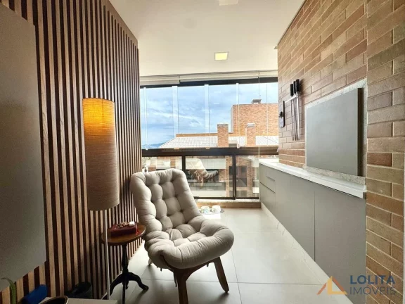Imagem Apartamento Alto Padrão à Venda, 4 quartos e 2 garagens no Itacorubi, Florianópolis/SC