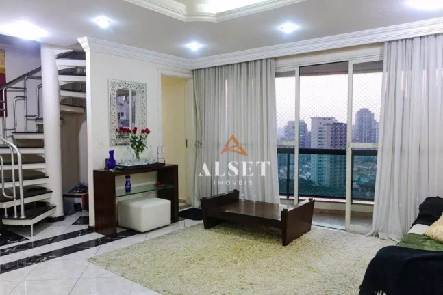 Imagem Cobertura com 2 dormitórios à venda, 200 m² por R$ 2.900.000,00 - Anália Franco - São Paulo/SP