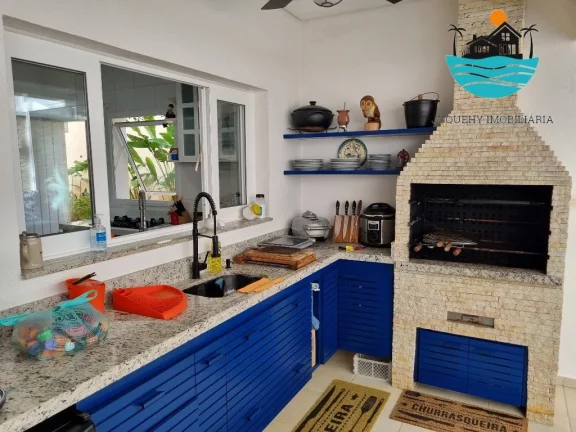 Imagem Casa em condomínio para locação em Juquehy com 4 suítes, jacuzzi privativa, 150m da praia - Acomodação 10 pessoas | Juquehy Imobiliária