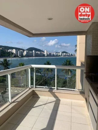 Imagem Apartamento com 3 dormitórios à venda, 110 m² por R$ 1.220.000,00 - Vila Luis Antônio - Guarujá/SP
