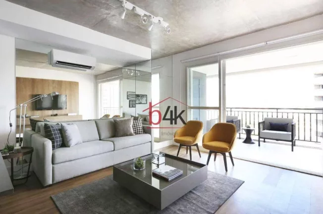 Imagem Apartamento à venda e aluguel 1 dormitório e 1 vaga no Brooklin