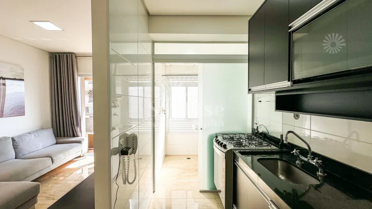 Imagem Apartamento Locação Mobiliado em Alphaville Centro com 1 suíte - 49 m² por R$5.000 - Barueri/SP